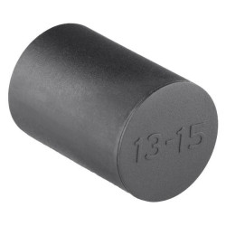 HellermannTyton 440-00046 VarioPlate filler halogen-free black plastic