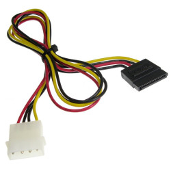 Kabel HDD SATA zasilający 0.65m ICIDU