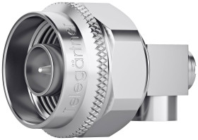 Złącze N Telegärtner 100023947 100023947 złącze męskie kątowe 50 Ω 1 szt.