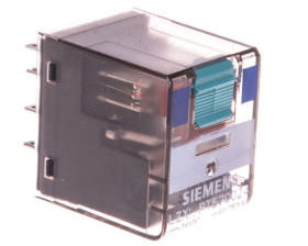 Przekaźnik wtykowy serii PT 3P 24V DC 10A szerokość 22,5mm LZX:PT370024