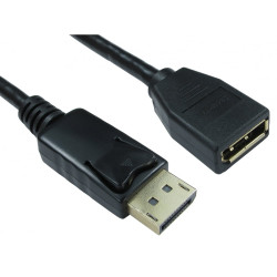 Kabel DisplayPort długość 2m B: Display Port A: Display Port v. 1.2 RS PRO