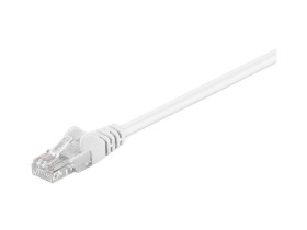 CAT 5e kabel krosowy, U/UTP, Biały