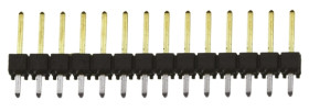 Złącze szpilkowe 14-pinowe TSW raster: 2.54 mm Prosty 1-rzędowe Samtec Otwór przelotowy 550 V Bez osłony