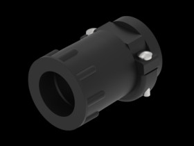 Cable clamp kit, 17.86 mm, 3/4-20 UNEF-2B for CPC connector, 207008-6