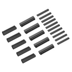 M5Stack 15-Pin 2.54mm M-BUS 13.2 Header Socket Set - 10x Male + 10x Female