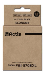 Tusz ACTIS KC-570Bk (zamiennik Canon PGI-570BK Standard 22 ml czarny)