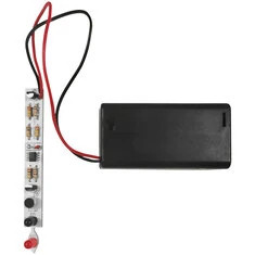 Zestaw DIY Elektronicznej Świecy NE555 Płytka PCB z efektem migającej diody LED 90mm x 10mm Światło aktywowane dźwiękiem Efektyw