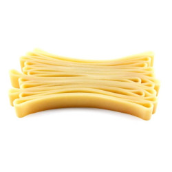 Guma modelarska - pierścień 100x10mm - z silikonem - brązowa