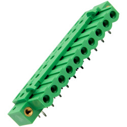 Camblock Plus CTBP97HJ/10FL 5.08mm Pluggable PCB Female Horiz Flan T/Block 10p