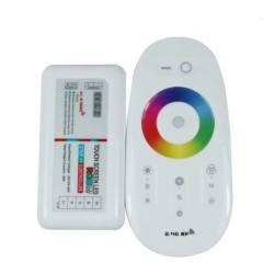 Kontroler led RGBW RF 10A 120W 12VDC dotykowy biały 2,4ghz Wireless