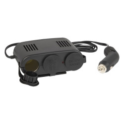 Rozgałężnik gniazda zapalniczki x3 kabel zamykany BLOW / 96-866