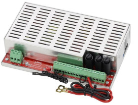 Moduł zasilacza do systemów przeciwpożarowych EN54M-3A17-40 27,6V/3A/2×17-40Ah