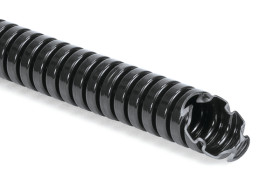 Kanał średnica 13mm materiał Poliamid 6 średnica zew 13mm Elastyczny kolor Czarny