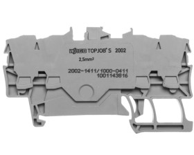 Złączka diodowa 4-przewodowa 2,5mm2 szara 2002-1411/1000-411 TOPJOBS