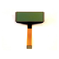 Wyświetlacz LCD Display Elektronik DEM16207FGH-PW czarny biały (S x W x G) 59 x 26 x 4.35 mm