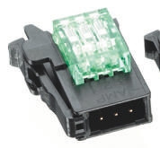 Złącze RITS 4-pinowe raster: 2.0mm Montaż na kablu TE Connectivity