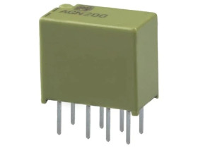 Przekaźnik elektromagnetyczny DPDT Ucewki 4,5VDC 0,3A/125VAC AGN2004H