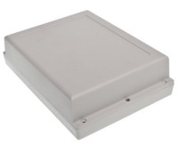 Z-46J Obudowa z tworzywa Z46J wymiary: 195x142x53mm - pełna - mocowana na ścianę - jasna - polistyren