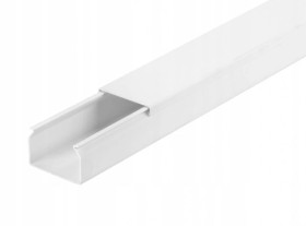 Listwa elektroinstalacyjna kanał kablowy STANDARD BKK 40x25mm korytko z pokrywą / 1 m / 4/EB/KK 40x25/1M