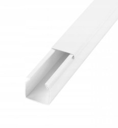 Listwa elektroinstalacyjna kanał kablowy STANDARD BKK 25x25mm korytko z pokrywą / 2 m / 4/EB/KK 25x25
