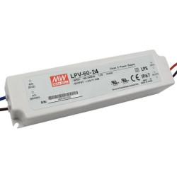 Zasilacz led Mean Well LPV-60-24 60W 24V ip67