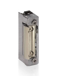 Elektrozaczep NC 12V AC/DC symetryczny z wyłącznikiem mechanicznym, radialny, wbudowana dioda YS18NCM12ADD