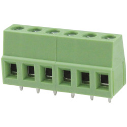 DEGSON DG128-5.0-02P-14-00AH-1 Screw Terminal 3.31mm&#xB2; 2 Pins Green