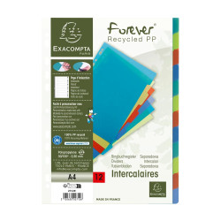 Przegródka na dokumenty, Mieszany, do papieru: A4