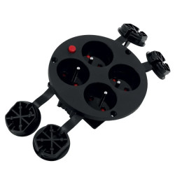 GDPK 4x220 Gniazdo do przedłużacza +Term+zatyczka 32.521