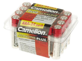 Camelion Alkaline AAA batteries - 1200 mah - 24 pcs