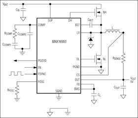 36V, 1MHz Step-Down Controller with Low Operating Current