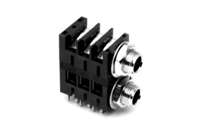 Złącze Jack 1/4 cala Żeński Gniazdo telefoniczne Płytka drukowana 10A