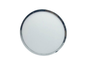 VT-605CH 6W Panel LED chrom barwa: 3000K okrągła 6358 V-TAC