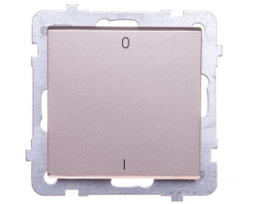 SONATA Łącznik podwójny szampański złoty ŁP-11R/m/39