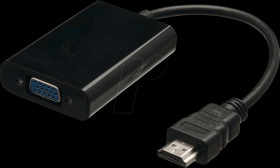 CCGB34900BK02 Cable HDMI male > VGA female, 0,2 m, black
