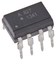 Transoptor ACPL-827-000E z tranzystorem 2-kanałowy DC 50% PDIP 8 Broadcom