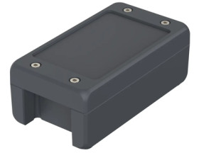 Aluminum enclosure, (L x W x H) 159 x 86 x 60 mm, graphite gray (RAL 7024), IP69K, 00163124