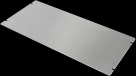 Base plate, aluminum, (L x W x H) 381 x 178 x 1 mm, natural, for series 1444, 1434-157