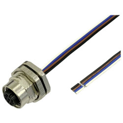 BKL 2703010 Sensor/Actuator M12 0.5m 4-pin recess-mount socket