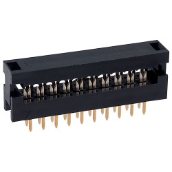 TruConnect 20 Way 2 Row IDC Transition Connector 2.54mm Pitch