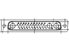 Molex 1727040027 Złącze D-Sub Ilość styków: 25 kielich lutowniczy 1 szt. pudełko