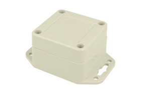 Obudowa; uniwersalna; ZP60.60.40UJH TM ABS; ABS; 61,1mm; 61,3mm; 40,1mm; IP65; jasnoszary; Kradex; RoHS