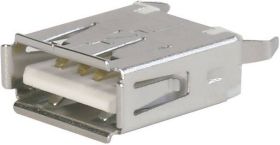 Gniazdo USB do zabudowy, 2.0, 180° złącze żeńskie do wbudowania A-USB A-TOP Gniazdo USB A A-USB A-TOP ASSMANN WSW Zawart