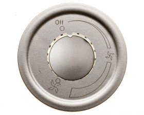 CELIANE Plakietka regulatora prędkości wentylatora tytan 068388