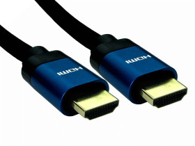 Kabel HDMI 1m A: HDMI B: HDMI A: Męskie B: Męskie
