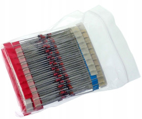 Zestaw diod Zenera od 3V do 47V | 30 wartości x 10szt.=300szt.