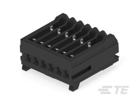 Gniazdo PCB 6 -pinowe raster: 1.2mm Zespół złącza Proste Montaż na kablu, IDC