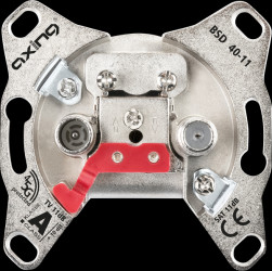 BSD 40-11 CATV/SAT pass-through socket 11 dB
