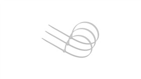 Opaska Kablowa Premium Okp-46350W 4.6X350mm Biała