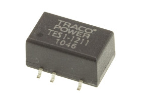 Przetwornica DC-DC, 1W, Uwe 10,8 → 13,2 V DC, Uwy 5V dc, Iwy 200mA, TRACOPOWER